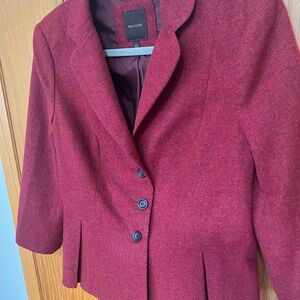 The Limited Women's Deep Red Blazer